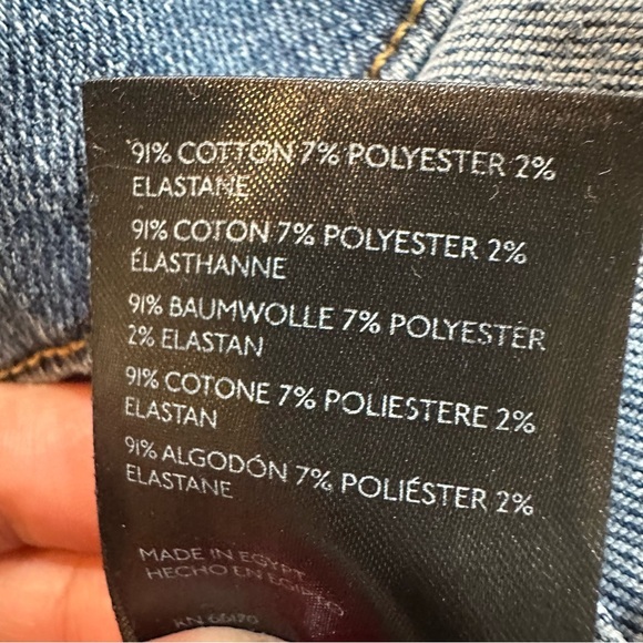 Free People We The Free Jayde High Rise Flare‎ Jeans in Sunburst Blue Size 29 - Picture 12 of 13